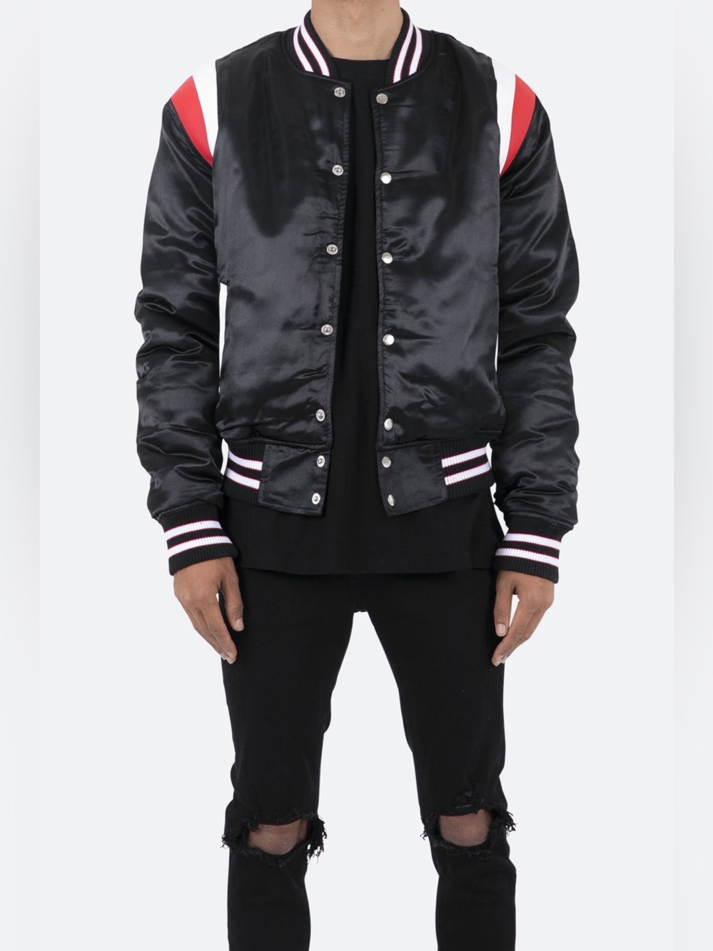 mnml Teddy Satin Jacket